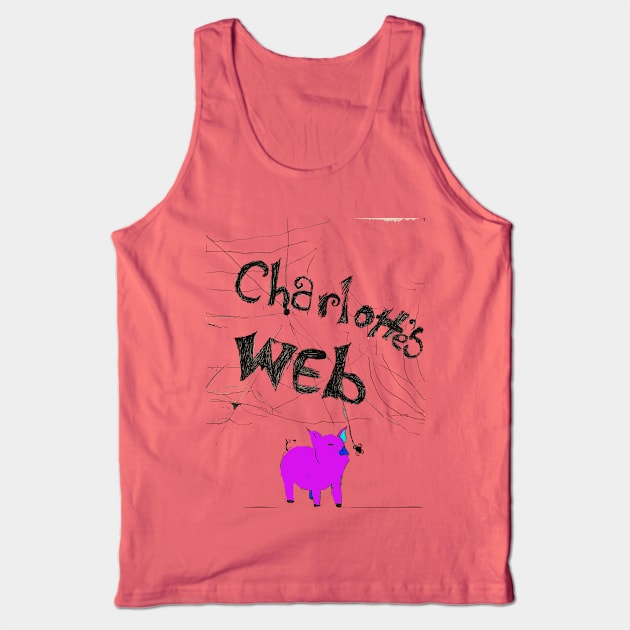 Charlotte's Web - by Love - 8 Years Old Tank Top by CNS Studios